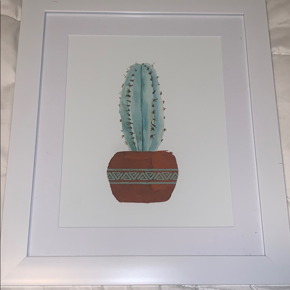 Cactus wall art